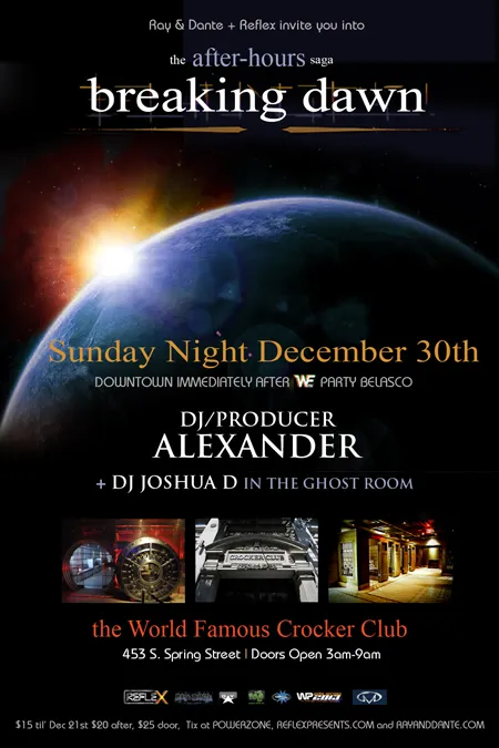 Breaking Dawn flyer