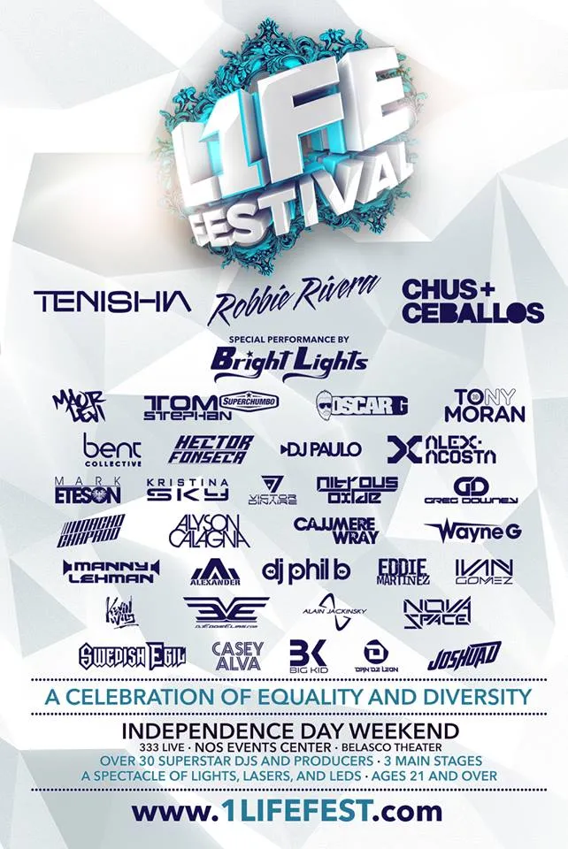 1LIFE Festival flyer