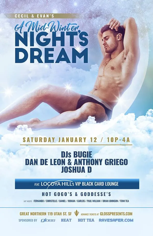 A Mid-Winter Night's Dream flyer