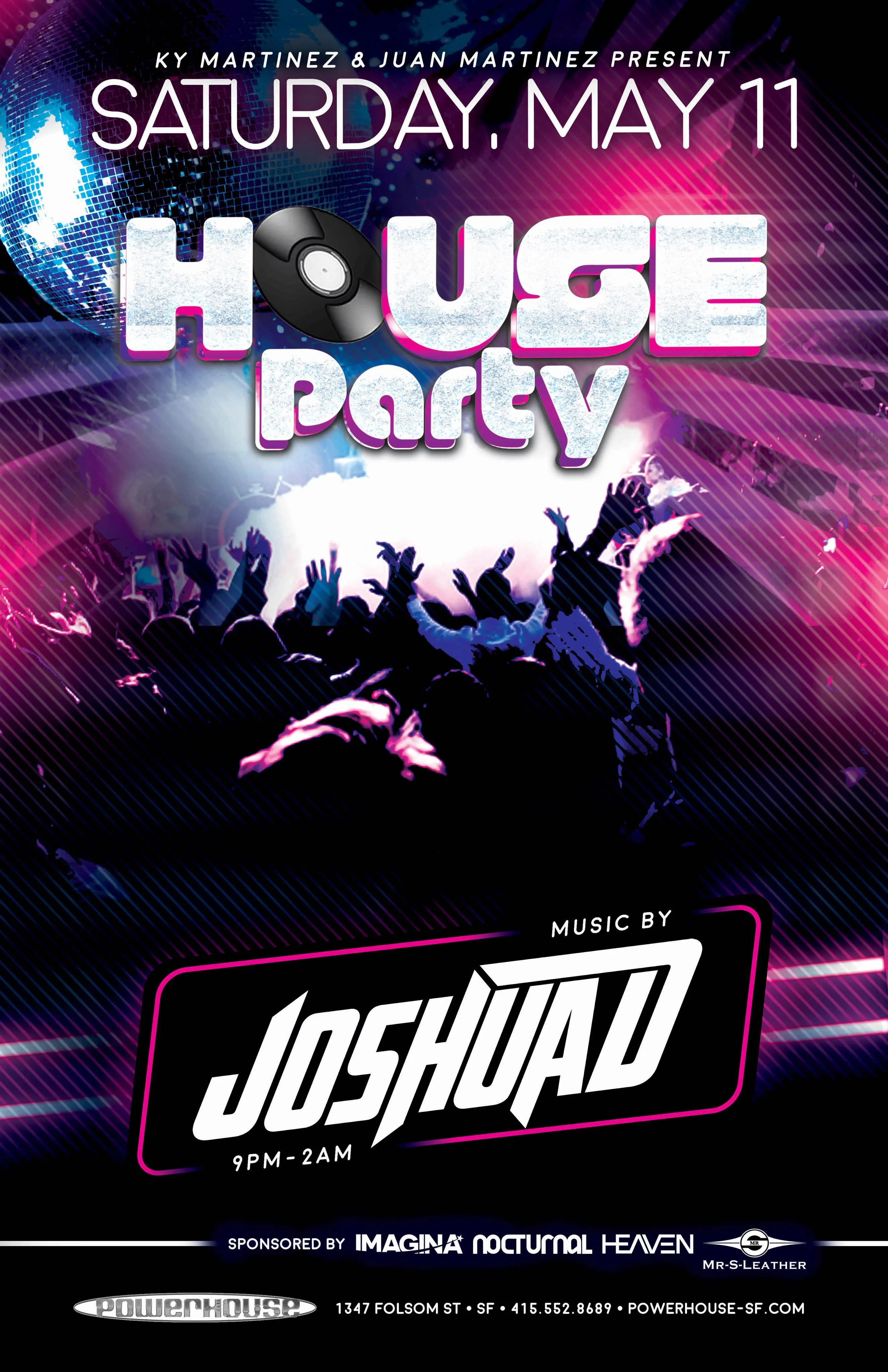 House Party flyer